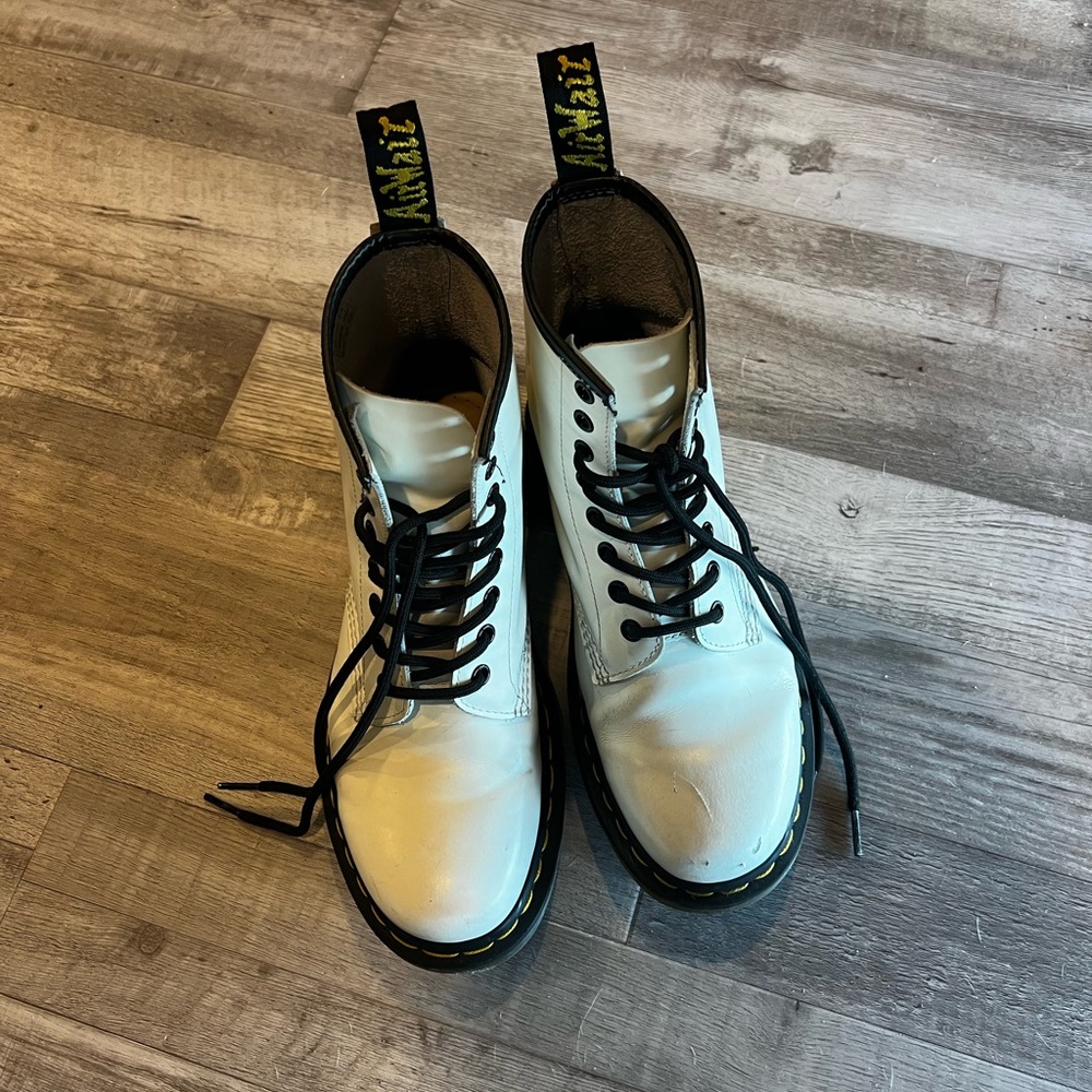 White Dr Martens